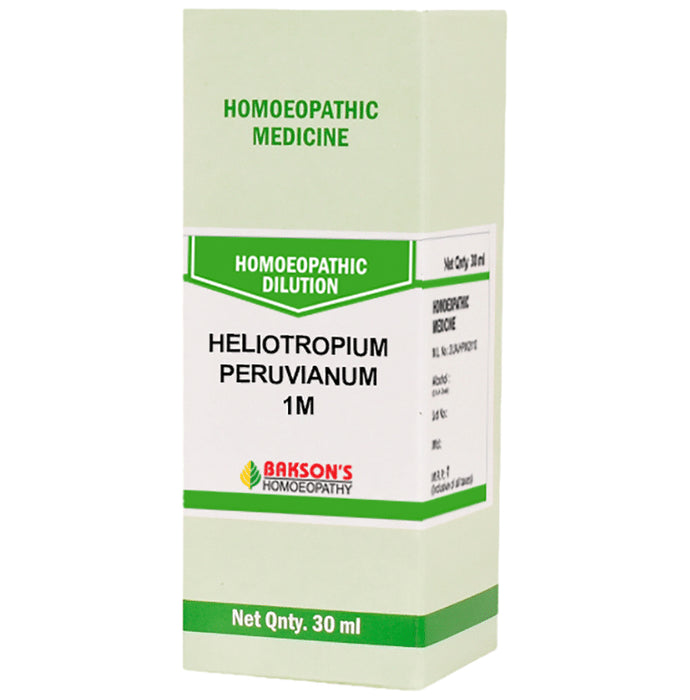 Bakson's Homeopathy Heliotropium Peruvianum Dilution 1M - Classic Derma