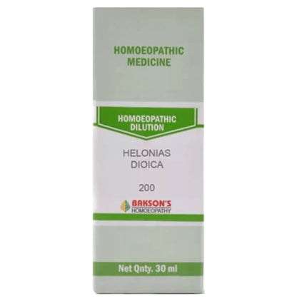 Bakson's Homeopathy Helonias Dioica Dilution 200 - Classic Derma
