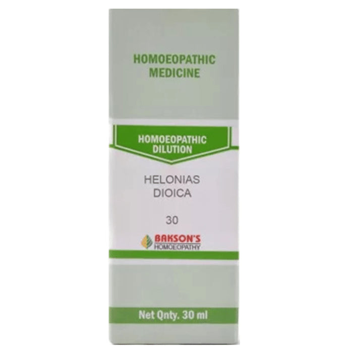 Bakson's Homeopathy Helonias Dioica Dilution 30 - Classic Derma