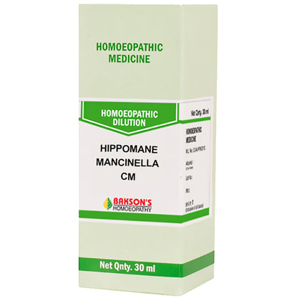 Bakson's Homeopathy Hippomane Mancinella Dilution CM - Classic Derma