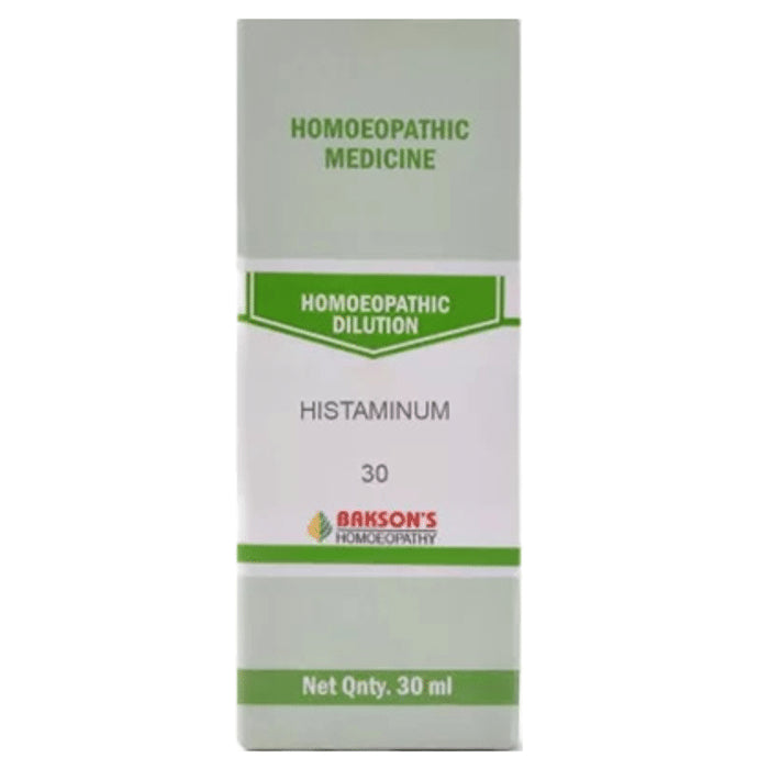 Bakson's Homeopathy Histaminum Dilution 30 - Classic Derma