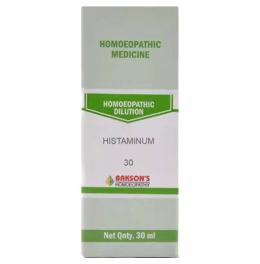 Bakson's Homeopathy Histaminum Dilution 30 - Classic Derma