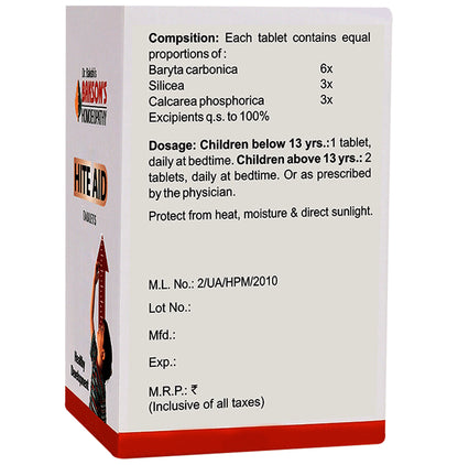 Bakson's Homeopathy Hite Aid Tablet