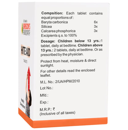 Bakson's Homeopathy Hite Aid Tablet