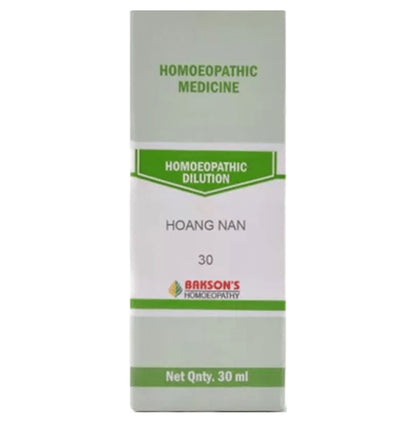 Bakson's Homeopathy Hoang Nan Dilution 30 - Classic Derma