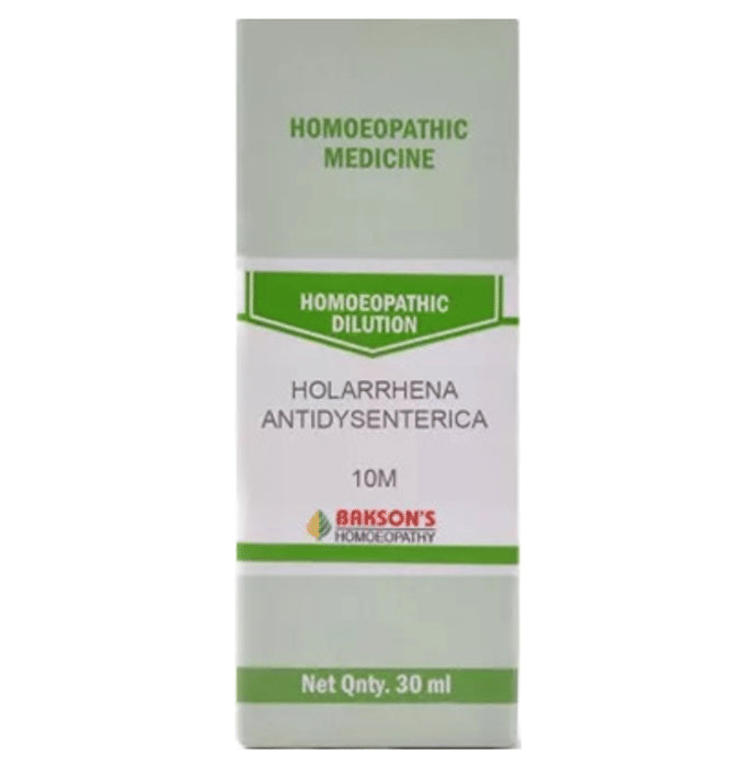 Bakson's Homeopathy Holarrhena Antidysenterica Dilution 10M - Classic Derma