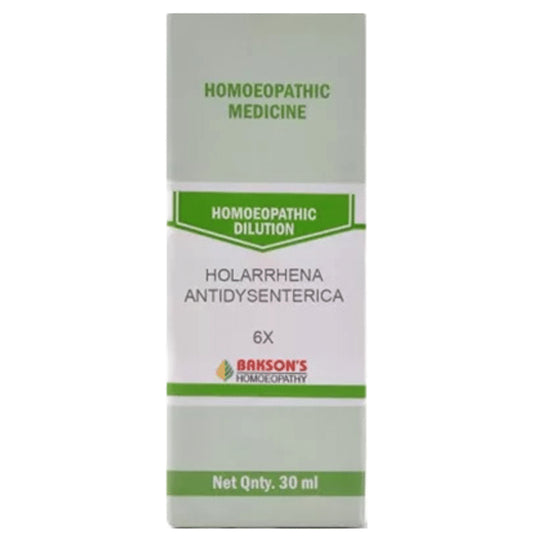 Bakson's Homeopathy Holarrhena Antidysenterica Dilution 6X - Classic Derma