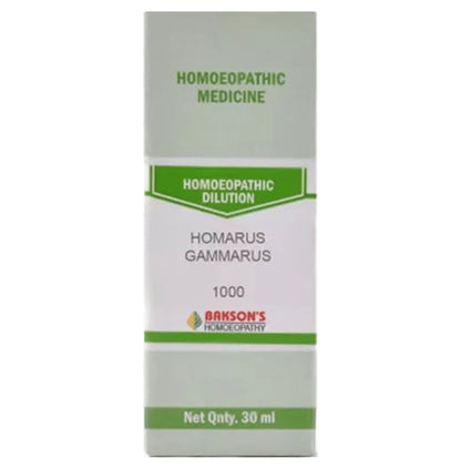 Bakson's Homeopathy Homarus Gammarus Dilution 1000 CH - Classic Derma