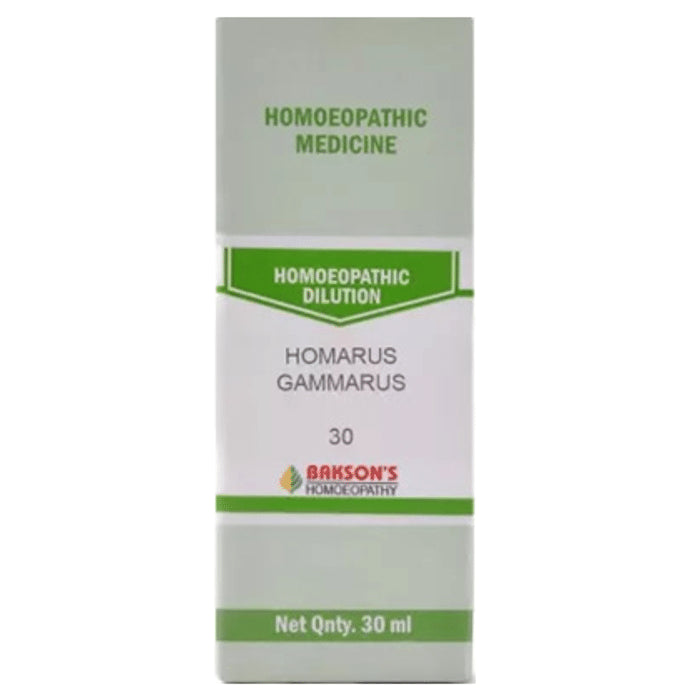 Bakson's Homeopathy Homarus Gammarus Dilution 30 - Classic Derma