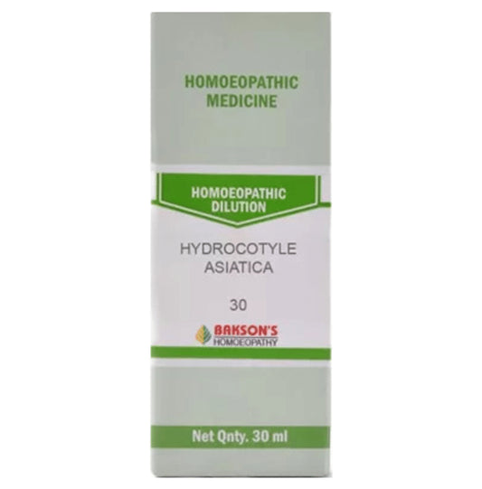 Bakson's Homeopathy Hydrocotyle Asiatica Dilution 30 - Classic Derma