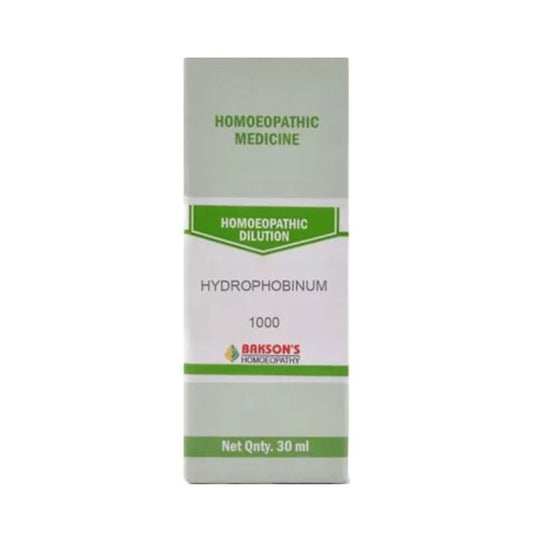 Bakson's Homeopathy Hydrophobinum Dilution 1000 CH - Classic Derma