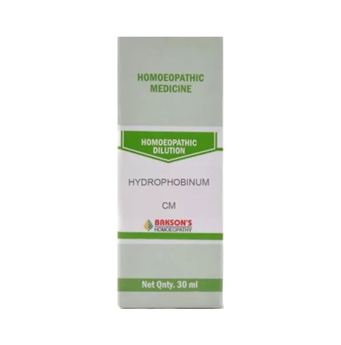 Bakson's Homeopathy Hydrophobinum Dilution CM - Classic Derma