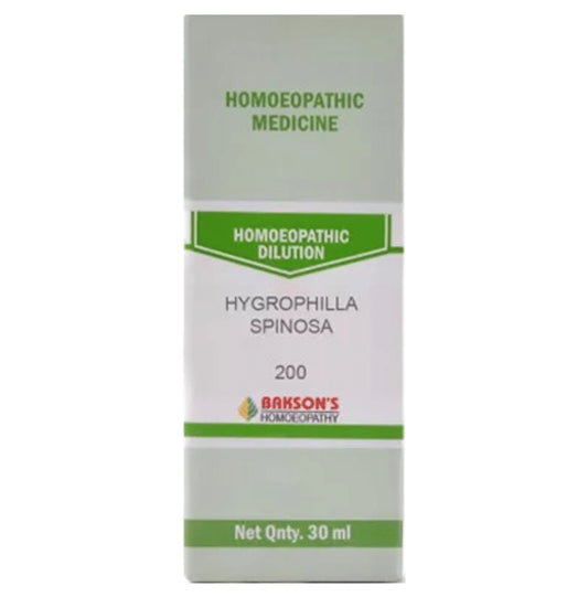 Bakson's Homeopathy Hygrophilla Spinosa Dilution 200 - Classic Derma