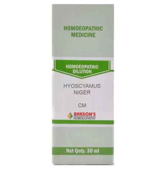 Bakson's Homeopathy Hyoscyamus Niger Dilution CM - Classic Derma