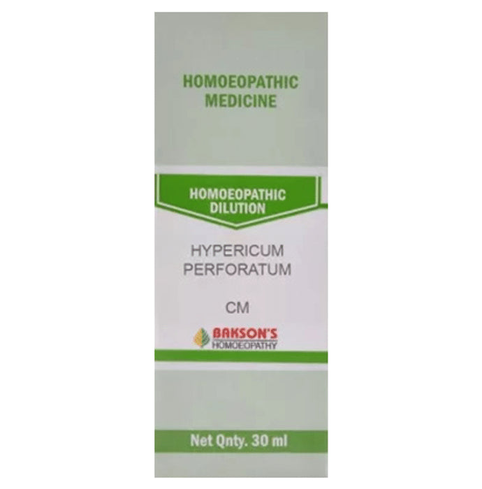 Bakson's Homeopathy Hypericum Perforatum Dilution CM - Classic Derma