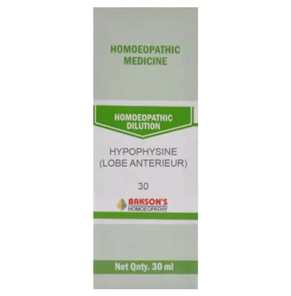 Bakson's Homeopathy Hypophysine (Lobe Anterieur) Dilution 30 - Classic Derma