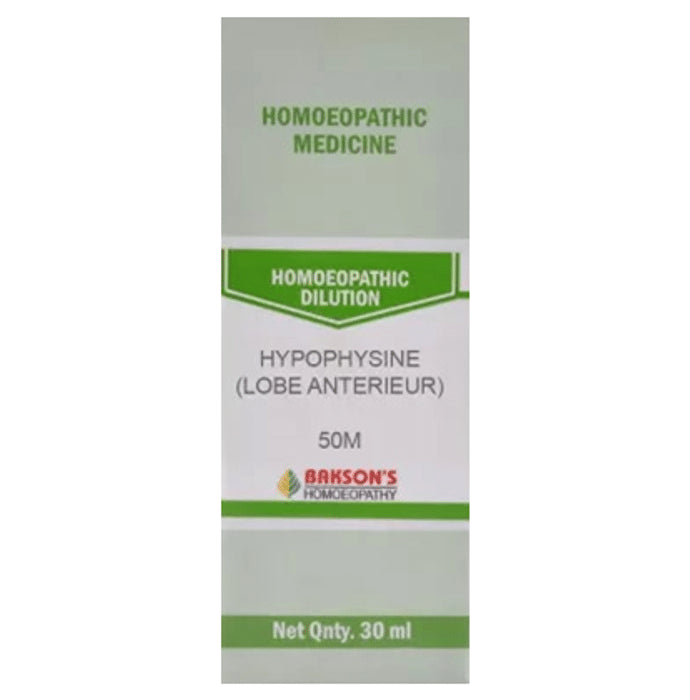 Bakson's Homeopathy Hypophysine (Lobe Anterieur) Dilution 50M - Classic Derma