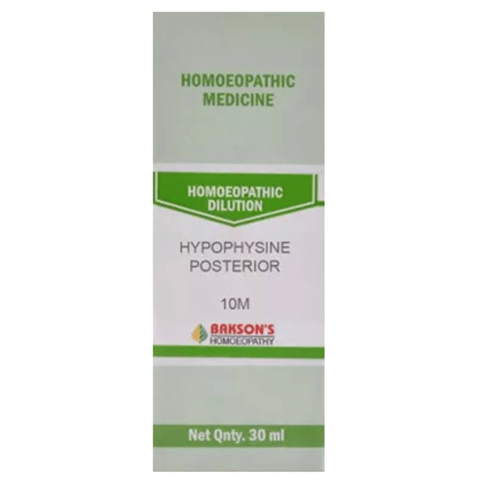Bakson's Homeopathy Hypophysine Posterior Dilution 10M - Classic Derma