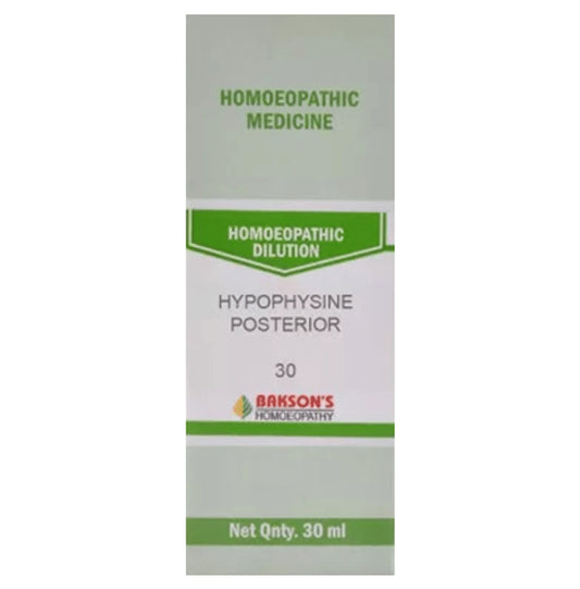 Bakson's Homeopathy Hypophysine Posterior Dilution 30 - Classic Derma