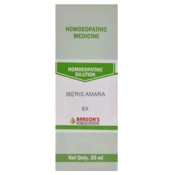 Bakson's Homeopathy Iberis Amara Dilution 6X - Classic Derma