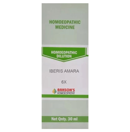 Bakson's Homeopathy Iberis Amara Dilution 6X - Classic Derma