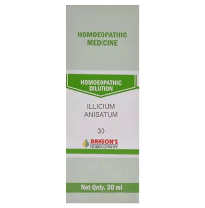 Bakson's Homeopathy Illicium Anisatum Dilution 30 - Classic Derma