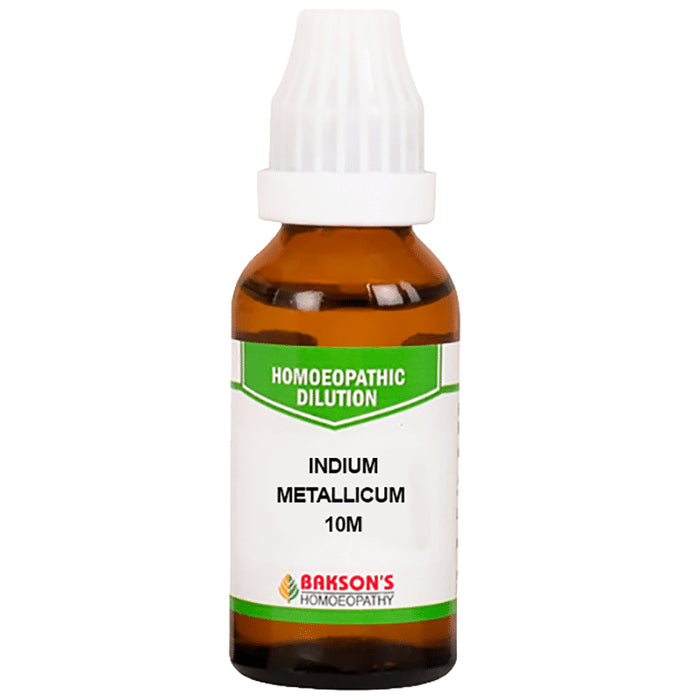 Bakson's Homeopathy Indium Metallicum Dilution 10M