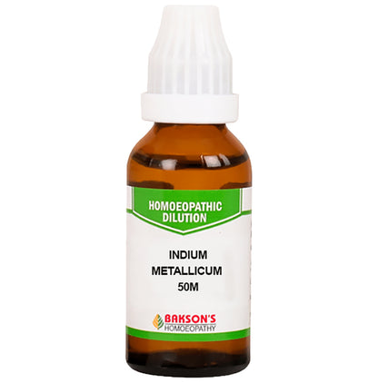 Bakson's Homeopathy Indium Metallicum Dilution 50M