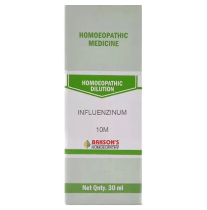 Bakson's Homeopathy Influenzinum Dilution 10M - Classic Derma