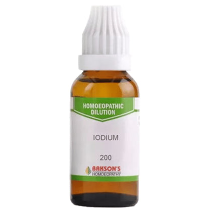 Bakson's Homeopathy Iodium Dilution 200