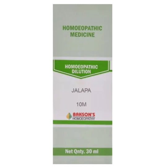 Bakson's Homeopathy Jalapa Dilution 10M - Classic Derma