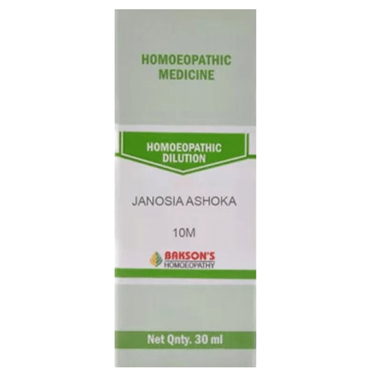 Bakson's Homeopathy Janosia Ashoka Dilution 10M - Classic Derma