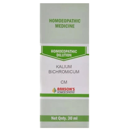 Bakson's Homeopathy Kalium Bichromicum Dilution CM - Classic Derma