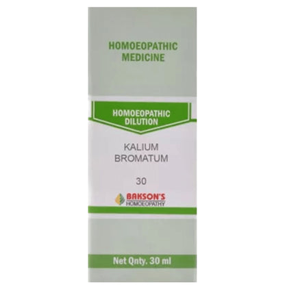 Bakson's Homeopathy Kalium Bromatum Dilution 30 - Classic Derma