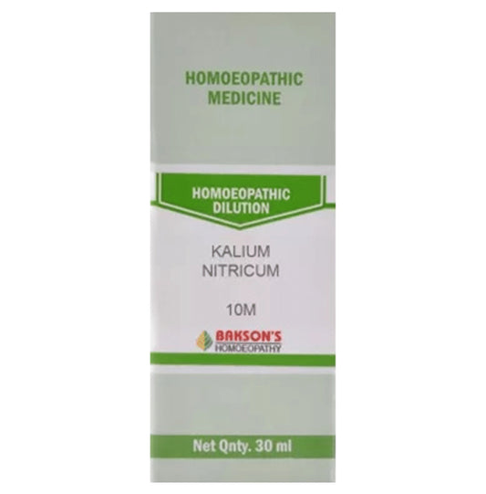 Bakson's Homeopathy Kalium Nitricum Dilution 10M - Classic Derma
