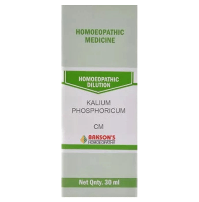 Bakson's Homeopathy Kalium Phosphoricum Dilution CM - Classic Derma