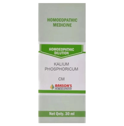 Bakson's Homeopathy Kalium Phosphoricum Dilution CM - Classic Derma