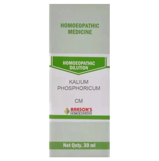 Bakson's Homeopathy Kalium Phosphoricum Dilution CM - Classic Derma