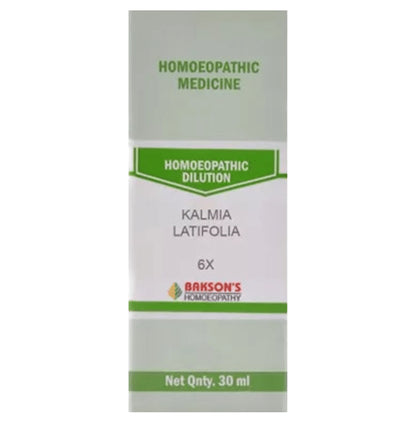 Bakson's Homeopathy Kalmia Latifolia Dilution 6X - Classic Derma
