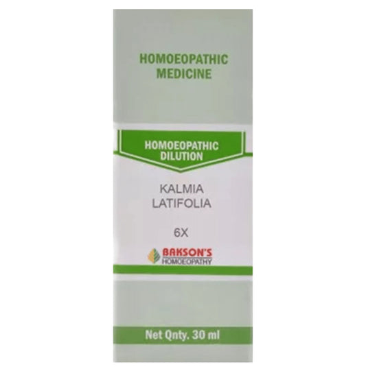 Bakson's Homeopathy Kalmia Latifolia Dilution 6X - Classic Derma