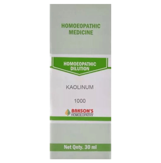 Bakson's Homeopathy Kaolinum Dilution 1000 CH - Classic Derma