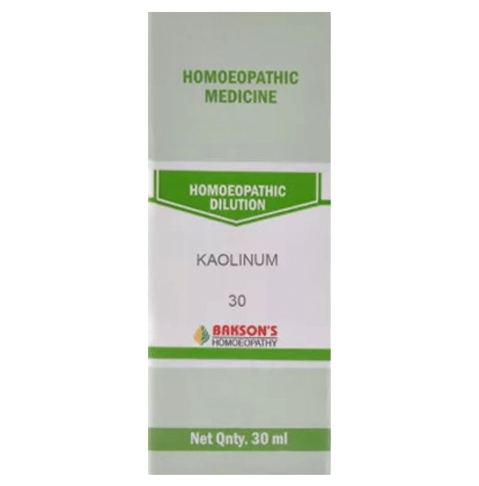 Bakson's Homeopathy Kaolinum Dilution 30 - Classic Derma