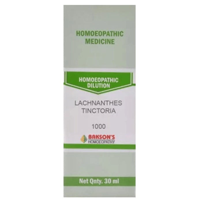 Bakson's Homeopathy Lachnanthes Tinctoria Dilution 1000 CH - Classic Derma