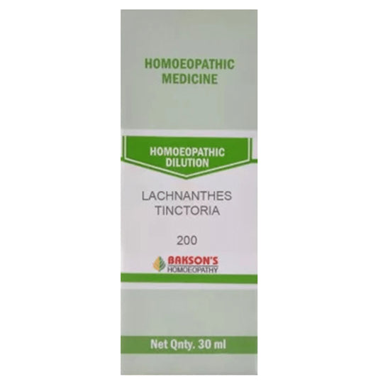 Bakson's Homeopathy Lachnanthes Tinctoria Dilution 200 - Classic Derma
