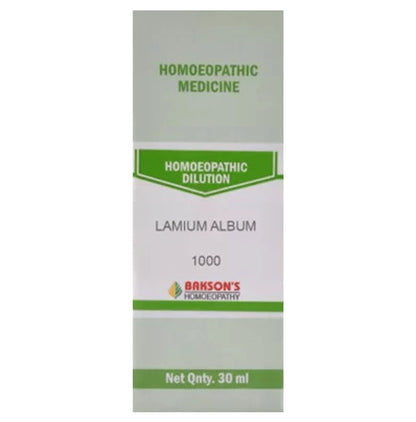 Bakson's Homeopathy Lamium Album Dilution 1000 CH - Classic Derma