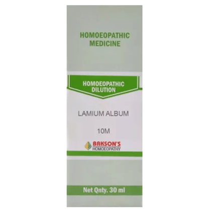 Bakson's Homeopathy Lamium Album Dilution 10M - Classic Derma