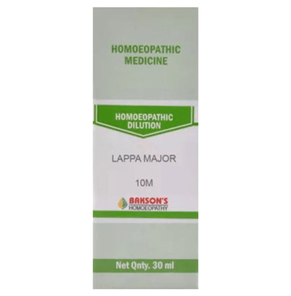 Bakson's Homeopathy Lappa Major Dilution 10M - Classic Derma