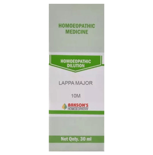 Bakson's Homeopathy Lappa Major Dilution 10M - Classic Derma