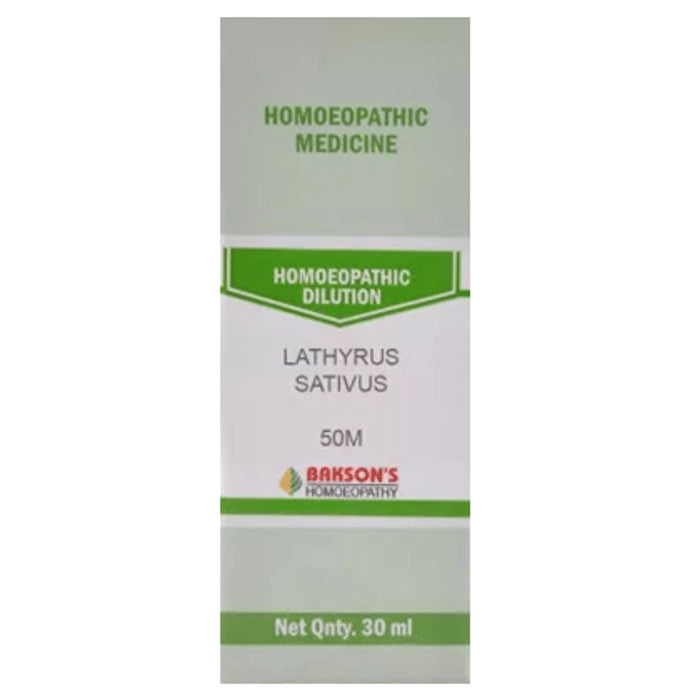 Bakson's Homeopathy Lathyrus Sativus Dilution 50M - Classic Derma