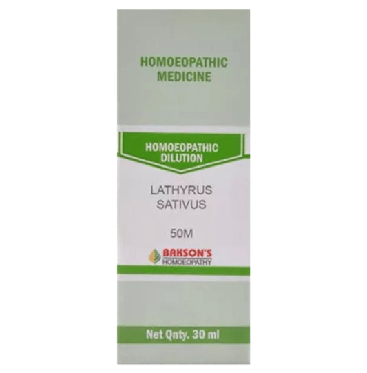 Bakson's Homeopathy Lathyrus Sativus Dilution 50M - Classic Derma